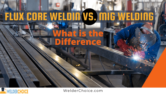 difference between flux welder and mig welder
