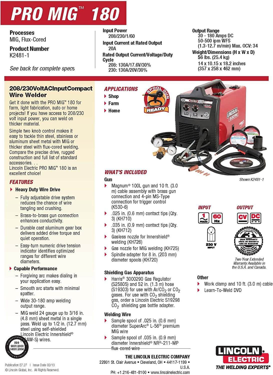 Lincoln 180 Pro Mig Welder Reviews With Features | Pros & Cons